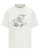 DROLE DE MONSIEUR - Dandy Dog T-shirt con Stampa - Bianco - LIDIASHOPPING® - Official Website