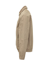 DROLE DE MONSIEUR - Giacca con Zip e Logo Ricamato - Beige - LIDIASHOPPING® - Official Website