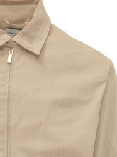 DROLE DE MONSIEUR - Giacca con Zip e Logo Ricamato - Beige - LIDIASHOPPING® - Official Website