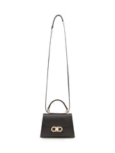 FERRAGAMO - Borsa a Mano con Patta e Chiusura Logo - Black - LIDIASHOPPING® - Official Website