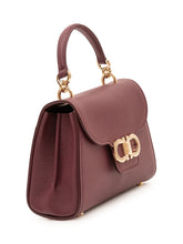 FERRAGAMO - Borsa a Mano con Patta e Chiusura Logo - Viola - LIDIASHOPPING® - Official Website