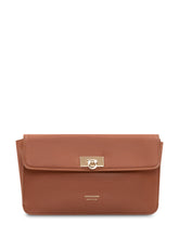 FERRAGAMO - Borsa Harley con Patta - Marrone - LIDIASHOPPING® - Official Website