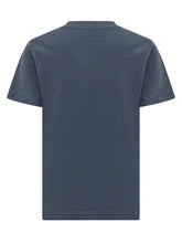 DIESEL KIDS - T-shirt con Logo - Blu - LIDIASHOPPING® - Official Website
