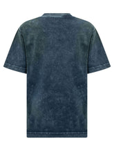DIESEL KIDS - T-shirt con Stampa Logo - Blu - LIDIASHOPPING® - Official Website