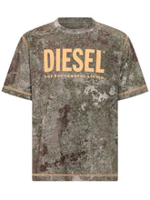 DIESEL KIDS - T-shirt con Logo - Verde - LIDIASHOPPING® - Official Website