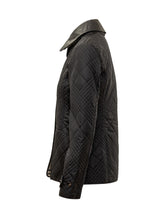 BURBERRY - Giacca Fernleigh Trapuntata con Colletto - Nero - LIDIASHOPPING® - Official Website
