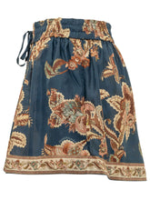 ZIMMERMANN - Aster Short Relaxed con Stampa Floreale - Blu - LIDIASHOPPING® - Official Website