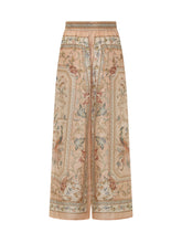 ZIMMERMANN - Pantaloni Roselight Relax con Stampa - Rosa - LIDIASHOPPING® - Official Website