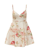 ZIMMERMANN - Abito Corto Roselight con Stampa Floreale - Rosa | Lidia Shopping ® | Official Website