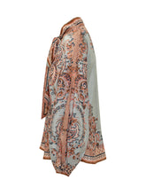 ZIMMERMANN - Blusa Aster con Fiocco al Collo - Multicolore - LIDIASHOPPING® - Official Website