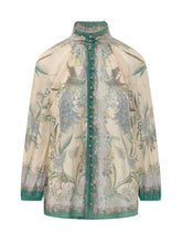 ZIMMERMANN - Blusa Indra Billow con Stampa Floreale - Multicolore | Lidia Shopping ® | Official Website