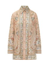 ZIMMERMANN - Camicia Roselight Relax con Stampa Floreale - Rosa - LIDIASHOPPING® - Official Website