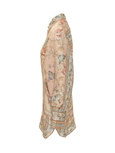 ZIMMERMANN - Camicia Roselight Relax con Stampa Floreale - Rosa - LIDIASHOPPING® - Official Website