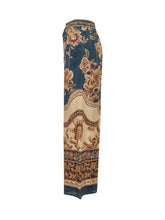 ZIMMERMANN - Aster Pantaloni Relaxed con Stampa Floreale - Multicolore - LIDIASHOPPING® - Official Website