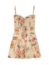 ZIMMERMANN - Mahon Playsuit with Decorative Bows - Beige | Lidia Shopping | Official Website