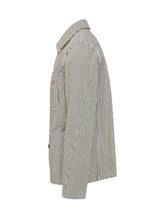 GIVENCHY - Giacca Workwear a Righe - Bianco - LIDIASHOPPING® - Official Website