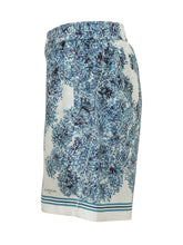 GIVENCHY - Bermuda con Stampa Floreale - Blu - LIDIASHOPPING® - Official Website