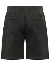 GIVENCHY - Shorts Quilted con Logo Tono su Tono - Nero - LIDIASHOPPING® - Official Website