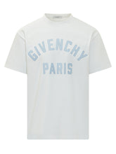 GIVENCHY - T-shirt Regular Fit con Lettering - Bianco - LIDIASHOPPING® - Official Website