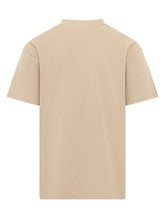 GIVENCHY - T-shirt Regular Fit con Lettering - Beige - LIDIASHOPPING® - Official Website