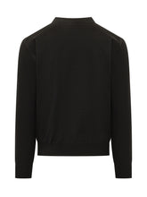 GIVENCHY - Maglia Girocollo con Lettering Frontale - Nero - LIDIASHOPPING® - Official Website