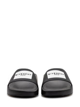 GIVENCHY - Sandalo Slide Flat con Fascia - Nero - LIDIASHOPPING® - Official Website