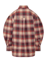 GANNI - Camicia Check con Tasche - Rosso - LIDIASHOPPING® - Official Website
