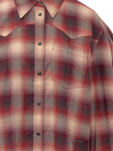 GANNI - Camicia Check con Tasche - Rosso - LIDIASHOPPING® - Official Website