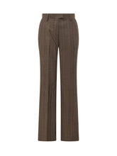 GANNI - Pantaloni Dritti a Righe - - LIDIASHOPPING® - Official Website