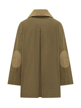 GANNI - Giacca Workwear con Tasche Applicate - Verde - LIDIASHOPPING® - Official Website
