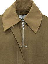 GANNI - Giacca Workwear con Tasche Applicate - Verde - LIDIASHOPPING® - Official Website