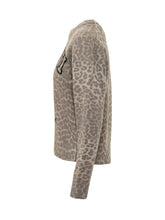 GANNI - Maglia con Tigre - Beige - LIDIASHOPPING® - Official Website
