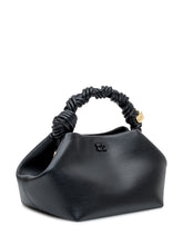 GANNI - Bou Mini Bag con Manico Intrecciato - Nero - LIDIASHOPPING® - Official Website