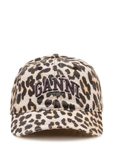 GANNI - Cappello da Baseball Animalier - Multicolore | Lidia Shopping | Official Website