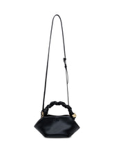 GANNI - Bou Mini Bag con Manico Intrecciato - Nero | Lidia Shopping | Official Website