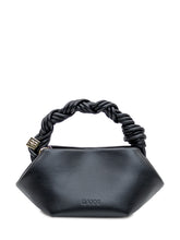 GANNI - Bou Mini Bag with Braided Handle - Black - LIDIASHOPPING® - Official Website