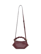 GANNI - Bou Mini Bag con Manico Intrecciato - Rosso - LIDIASHOPPING® - Official Website