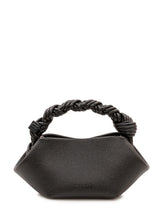 GANNI - Bou Mini Bag con Manico Intrecciato - Nero - LIDIASHOPPING® - Official Website