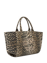 GANNI - Shopper con Motivo Animalier - Multicolore | Lidia Shopping | Official Website