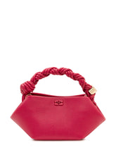 GANNI - Borsa Bou Mini con Manico Intrecciato - Rosa - LIDIASHOPPING® - Official Website