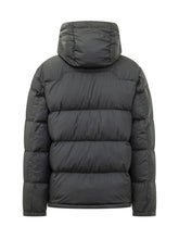 POLO RALPH LAUREN - Padded Jacket with Hood and Chest Pocket - Black - LIDIASHOPPING® - Official Website