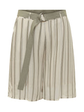 SIMONA CORSELLINI - Shorts a Righe con Cintura - Multicolore - LIDIASHOPPING® - Official Website