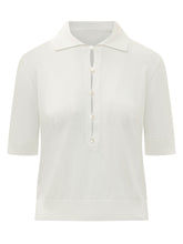 ALPHA STUDIO - Polo con Colletto e Bottoni - Bianco - LIDIASHOPPING® - Official Website