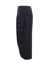 STELLA MCCARTNEY - Draped Skirt - Blue - LIDIASHOPPING® - Official Website