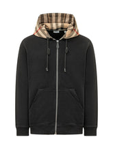 BURBERRY - Giacca Samuel Zip con Cappuccio - Nero - LIDIASHOPPING® - Official Website