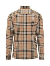 BURBERRY - Caxtan Camicia Check - Marrone - LIDIASHOPPING® - Official Website