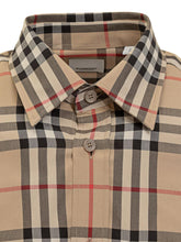 BURBERRY - Caxtan Camicia Check - Marrone - LIDIASHOPPING® - Official Website