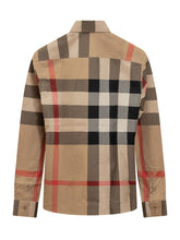 BURBERRY - Summerton Camicia Check - Beige - LIDIASHOPPING® - Official Website
