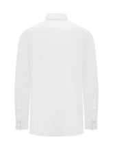 BURBERRY - Sherfield Camicia con Colletto - Bianco - LIDIASHOPPING® - Official Website