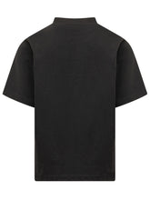BURBERRY - T-shirt Ryan con Stampa Knight Frontale - Nero | Lidia Shopping ® | Official Website